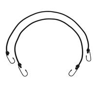 MFH - Bungeeseil 6 mm x 75 cm - Black - 2 Stk.