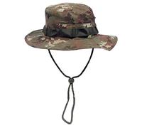 MFH Buschhut US GI Boonie Rip Stop mit Kinnband, M, Vegetato