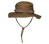 Max Fuchs Buschhut US GI Boonie Rip Stop mit Kinnband XL Coyote Tan