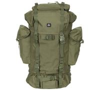 MFH BW Kampfrucksack, 65 l, Alu-Aussteifung (oliv, 65L)