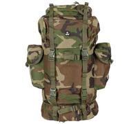 MFH BW Kampfrucksack, 65 l, Alu-Aussteifung (woodland, 65L)