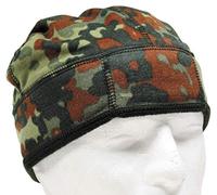 MFH - Max Fuchs Bundeswehr Fleecemütze flecktarn, Größe II/59-62, Synthetik