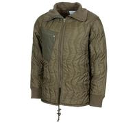 MFH BW Unterziehjacke, Kälteschutz, oliv, Steppjacke, Nylon, Polyester-Futter, Polyester-Füllung, Reißverschluss, Brusttasche, Tunnelzug (DE/NL/SE/PL, Alphanumerisch, XXL, Regular, Regular, oliv)