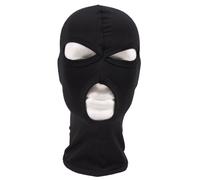 MFH Damen Gesichtsmaske Balaclava 3 Loch Dünn Masken, Schwarz, XL EU