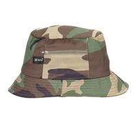 MFH Schlapphut (Fischermütze), kleine Seitentasche, woodland