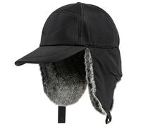 Fox Winter Cap Trapper schwarz, Synthetik
