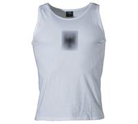 Max Fuchs Tanktop BW mit Bundesadler, Weiß, Größe L