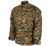 MFH Herren ACU Ripstop Feldjacke Digital Woodland Größe XXL
