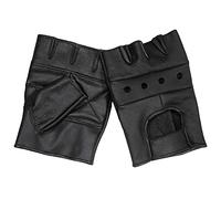 MFH Herren Fingerlose Handschuhe Deluxe Schwarz Größe XL