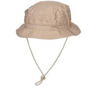 MFH (Max Fuchs) Britischer Buschhut SF Boonie Ripstop mit Kinnband Khaki Größe L/59-60