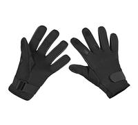 MFH Herren Mesh Neoprene Handschuhe Schwarz Größe M
