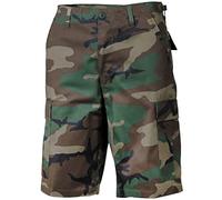 MFH Herren US BDU Bermuda Kurze Hose Woodland Größe XL