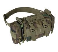 MFH Hüft- und Schultertasche Molle woodland