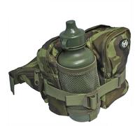 MFH Hüfttasche Bauchtasche mit Außentaschen und Trinkflasche 500 ml M 95 CZ tarn
