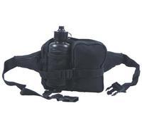 MFH Hüfttasche mit Trinkflasche schwarz