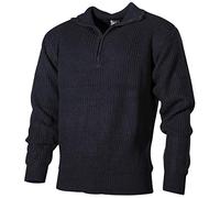 MFH Isländer-Pullover Troyer mit Reißverschluss Blau 3XL