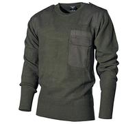 Max Fuchs Pullover – klassischer Bundeswehr – Polyacryl – Oliv Größe 62