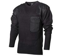MFH klassischer Bundeswehr Pullover aus Polyacryl (Schwarz/60)