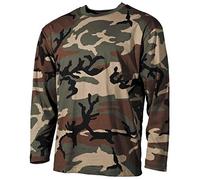 MFH Langarm T-Shirt Woodland