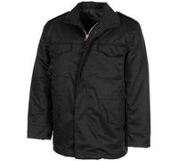 MFH US M65 Feldjacke mit Steppfutter - Schwarz Größe S