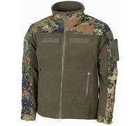 MFH Militärische Tarnungs-Feldjacke, 100% Polyester, Rip Stop Besatz, verstellbare Ärmel und Bund, YKK Reißverschlüsse (DE/NL/SE/PL, Alphanumerisch, XXL, Regular, Regular, flecktarn)