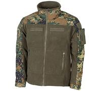 MFH Militärische Tarnungs-Feldjacke, 100% Polyester, Rip Stop Besatz, verstellbare Ärmel und Bund, YKK Reißverschlüsse (DE/NL/SE/PL, Alphanumerisch, 3XL, Regular, Regular, flecktarn)