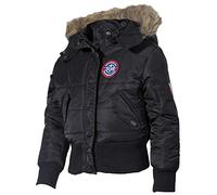 MFH N2B Kinder Polarjacke Kinderjacke Bomberjacke Winterjacke Jacke (Schwarz/XL)