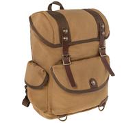 Pure Trash Rucksack Canvas Gerri mit Leder-Details braun braun