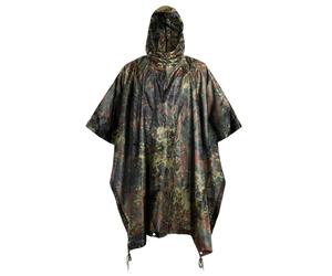 MFH - RipStop - Poncho - Flecktarn BW Camo