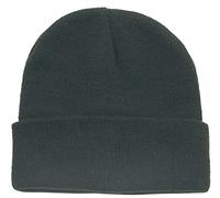 Max Fuchs Rollmütze MFH Polyacryl Feinstrick doppelt gelegt Oliv
