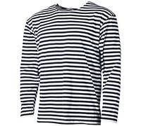 MFH Russisches Marine Shirt Langarm Sommer (Blau-Weiß/M)