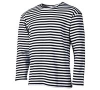 MFH Russisches Marine T-Shirt Langarm Winter (Blau-Weiß/3XL)