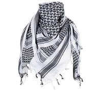 MFH PLO Shemag Halstuch weiß-schwarz