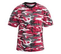 MFH - Streetstyle T-Shirt - Red Camo XL