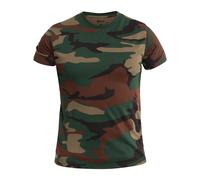 MFH US T-Shirt Streetstyle woodland XL