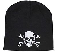 Fox Outdoor Fox Beanie Mütze mit Totenkopf schwarz