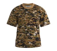 MFH – Max Fuchs US-T-Shirt halbarm 170 g/m² digital Woodland Baumwolle Herren S