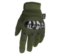 MFH - Max Fuchs Tactical Handschuhe Mission oliv, Größe M/8, Leder