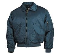 Outdoor Bomberjacke Herren CWU - Farbe: navyblau - Größe: S