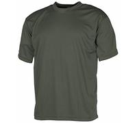 MFH US Army Tactical T-Shirt Taktisches Shirt Tarnschirt Kurzarm Rundhals Herrenshirt (Oliv/XXL)