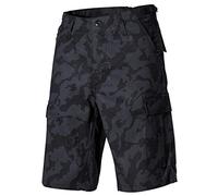 MFH US BDU Bermuda Ripstop Herrenhose Shorts Kurze Hose Cargo Sommerhose verschiedene Ausführungen (L, Night Camo)