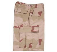 MFH US BDU Bermuda Shorts 3 Farben Desert Hose Cargo Herrenhose kurze Capri Sommerhose S-3XL (L)