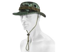 MFH Buschhut US mit Kinnband GI Boonie Rip Stop, Hunter-Grün, M