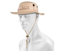 MFH Buschhut US mit Kinnband GI Boonie Rip Stop, XL, Khaki
