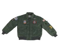 MFH US Kinder-Pilotenjacke, CWU, mit Fliegerabzeichen