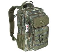 MFH US Rucksack, Assault,Youngster (flecktarn)