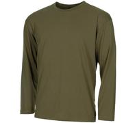 MFH US Shirt, Langarm, schwarz, 170 g/m² (as3, Alpha, x_l, Regular, Regular, grün)