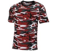 MFH - Streetstyle T-Shirt - Red Camo XL
