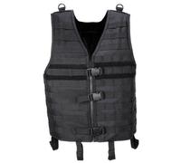 MFH Weste MOLLE Leicht Schwarz