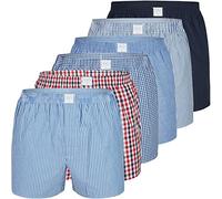 MG-1 6 er Pack Webboxer Boxershorts Boxer Shorts Herren SPARPACK S - XXXL kariert, Grösse:3XL, Farbe:Design 010